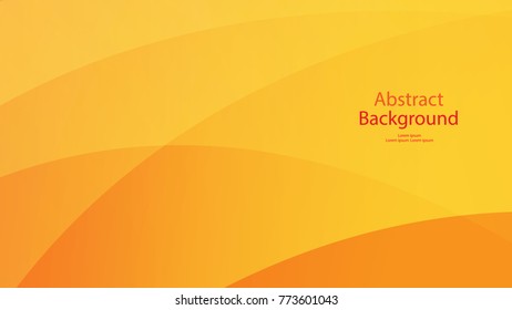 Warm tone and Orange color background abstract art vector