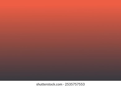 Warm Toned Orange-Brown Gradient color Background