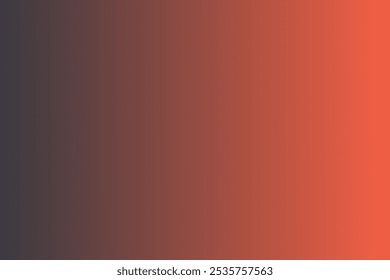 Warm Toned Orange-Brown Gradient color Background