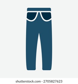 Warm Trousers smart trendy vector perfect amazing design useful Illustration colorful background.eps