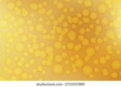 A warm and vibrant abstract background featuring soft glowing yellow circles creating a beautiful bokeh effect EPS vector