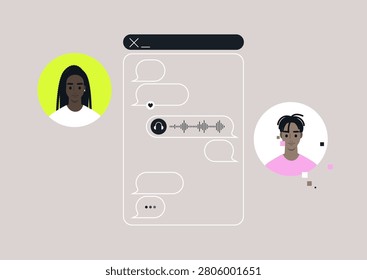 In a warm virtual chat, two people laugh and connect—yet something feels off, One doesn’t realize the other isn’t human, and the warmth hides a quiet, unsettling truth.