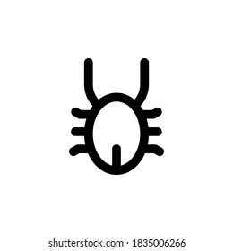 warm, virus and bug icon. perfect for poster, presentation, book, banner, print template, application, interface and more product. icon design line style