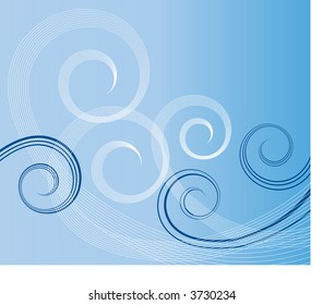 warm winds vector