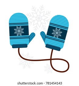 warm winter mittens
