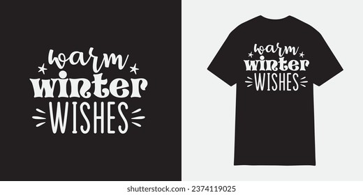 Warm winter wishes Typography winter snow t-shirt design bundle, Christmas Bundle,Santa typography vector, Christmas Quote design, Funny Christmas Quotes typography, Snowman vector, Holiday vector