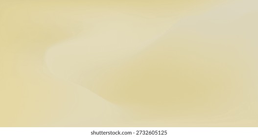 Fondo abstracto amarillo cálido del gradiente con las Formas que fluyen suaves que crean el sentimiento visual suave moderno brillante