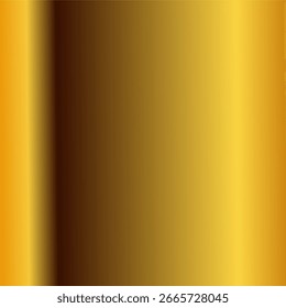 Warm yellow to gold gradient with metallic shine for luxury and premium projects.