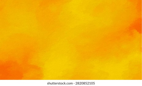 Warm yellow and orange abstract oil paint texture with a luminous painterly surface and open copy space for banners, branding, web design, presentations, and promotional backgrounds.