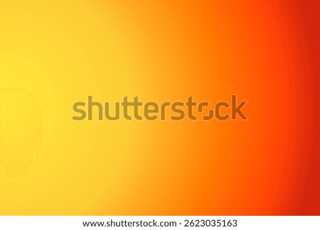 Warm yellow to orange gradient background with a soft light transition, ideal for posters, banners, and modern digital layouts