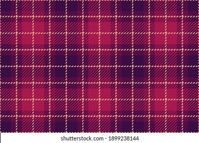 warm yellow threads on dark red vine colors background fabric texture of traditional checkered gingham seamless ornament, for plaid, tablecloths, shirts, clothes, dresses, tartan
