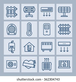 Warming pictogram