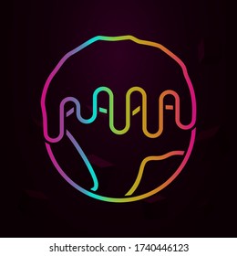 warming, pollution, environment nolan icon Simple thin line, outline vector of Pollution icons for ui and ux, website or mobile application