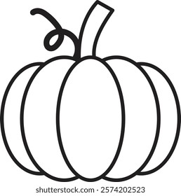 warmth and seasonal icon. delight for your creative projects. Pumpkin vector design, healthy and food. isolated on white background. Vector illustration
