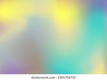 Warm-toned liliac aquamarine blue yellow gray, pastel gradient background with beach fog, suitable for smooth calming website. Mockup for wallpaper, app, flyer, fons, card, presentation