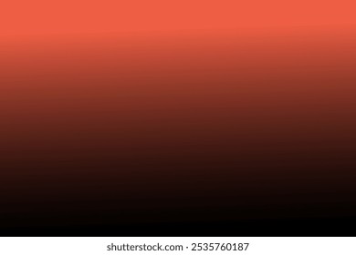 Warm-Toned Orange-Brown Gradient Background. High Dark Orange Gradient