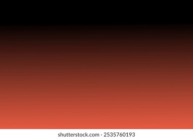 Warm-Toned Orange-Brown Gradient Background. High Dark Orange Gradient