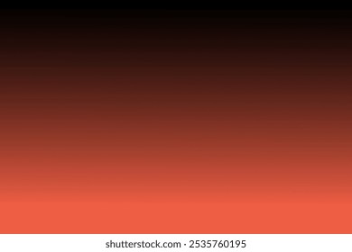 Warm-Toned Orange-Brown Gradient Background. High Dark Orange Gradient