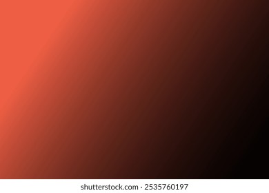 Warm-Toned Orange-Brown Gradient Background. High Dark Orange Gradient