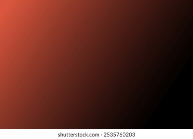 Warm-Toned Orange-Brown Gradient Background. High Dark Orange Gradient