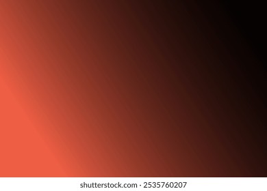 Warm-Toned Orange-Brown Gradient Background. High Dark Orange Gradient