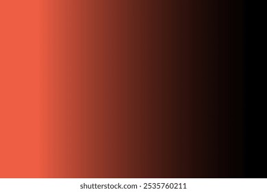 Warm-Toned Orange-Brown Gradient Background. High Dark Orange Gradient