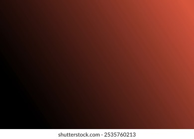 Warm-Toned Orange-Brown Gradient Background. High Dark Orange Gradient