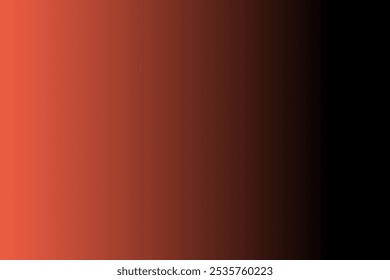 Warm-Toned Orange-Brown Gradient Background. High Dark Orange Gradient