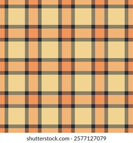 Warmtoned plaid pattern, perfect for autumnal designs.  Subtle color variations create a sophisticated feel ideal for website backgrounds, textiles, or packaging. Seamless repeat for versatile use.