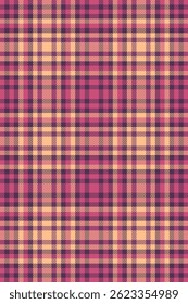 Padrão de xadrez aquecido.  Perfeito para design têxtil, moda de queda ou fundos rústicos.  A grade repetitiva evoca um senso de conforto e tradição.