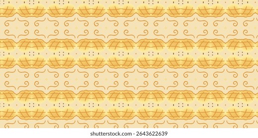 Warm-toned seamless bread pattern with light swirls and textures, great for packaging, stationery, fabric prints, or cozy themed backgrounds.