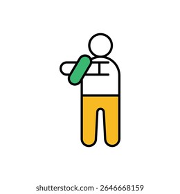 Ilustração de stock de vetor de ícone de aquecimento