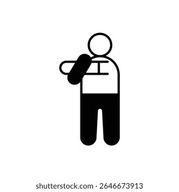 Warm-Up Icon vector stock illustration