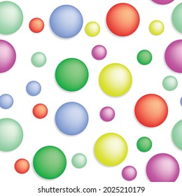 Warna Glossy Balloon Mega Set Vector 