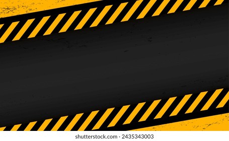 warning alert dark background for protection and attention vector