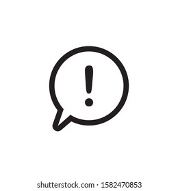 Warning alert icon symbol vector illustration