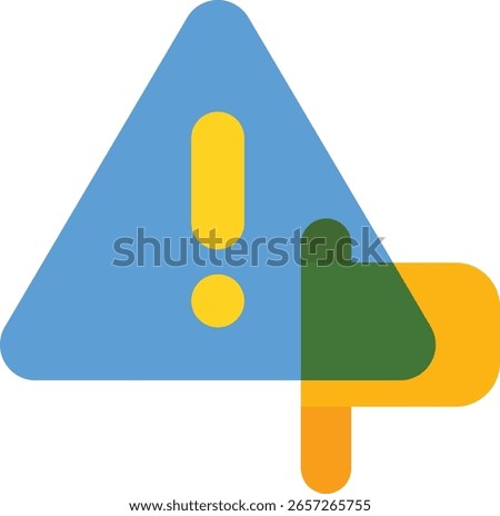 Warning Alert Icon – Triangle Exclamation