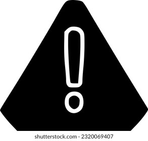 Warning attention line icon, outline vector sign, linear style sign, symbol, vector, art