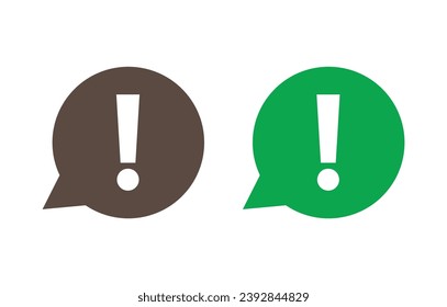 Señal de atención de advertencia. Colección del símbolo vector sobre fondo blanco. Ilustración vectorial.