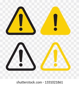 Warning attention sign. Danger sign design. Caution error icon  