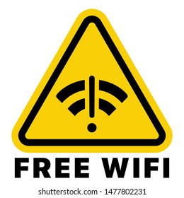 warning attention sign with exclamation mark symbol