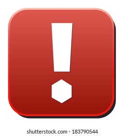 warning attention sign with exclamation mark symbol