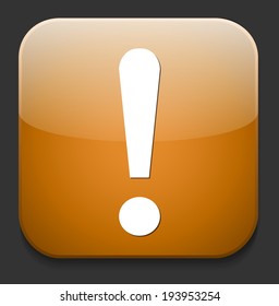 warning attention sign with exclamation mark symbol