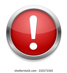 warning attention sign with exclamation mark symbol