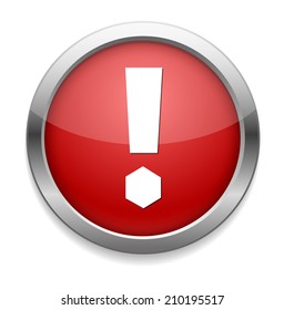warning attention sign with exclamation mark symbol