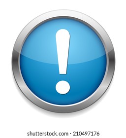 warning attention sign with exclamation mark symbol