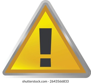 Atenção de aviso Ícone de vetor. ponto de exclamação símbolo Ícone de vetor. ícones de erro.
