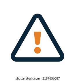 Warning, board, sign icon. Simple editable vector graphics.