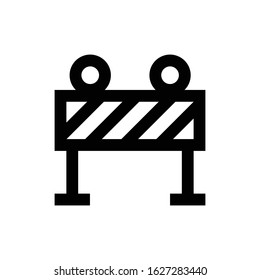 Warning Board Vector Icon Design