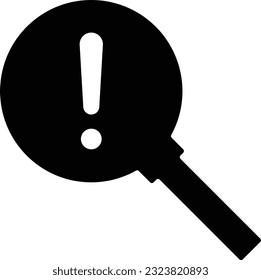 warning caution alert attention problem Glyph